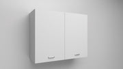 Pensile 90X60X33 Compreso Di 2 Ante Spedizioni A Kit Le Misure Si Intendono Altezza X Larghezza X Profondità  In Colore Bianco