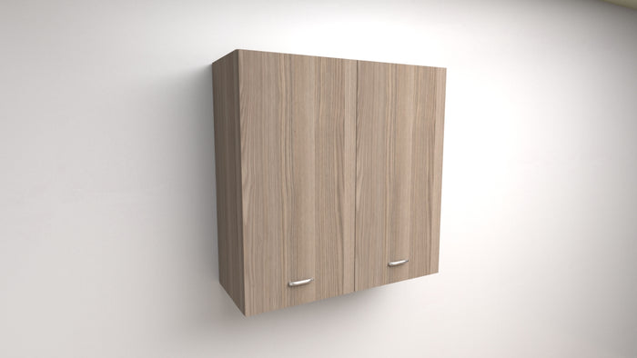 Pensile Scolapiatti H 72 X L 80 X P 33 Completo Di Scolapiatti In Acciaio Inox. Spedizione In Kit Olmo