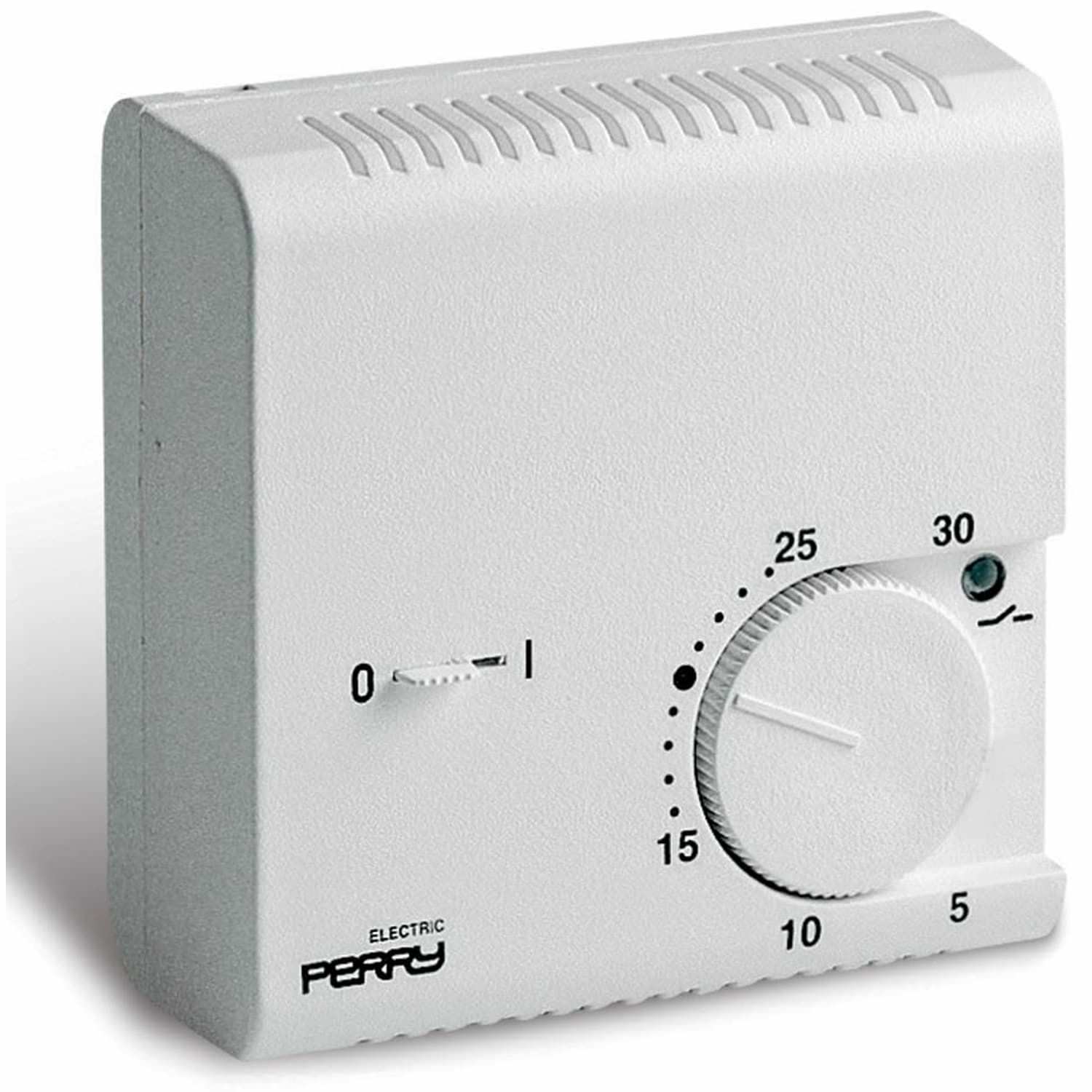 Perry 1tpte046 Termostato Per Parete Con Funzionamento On Off Bianco