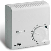 Perry 1tpte046 Termostato Per Parete Con Funzionamento On Off Bianco