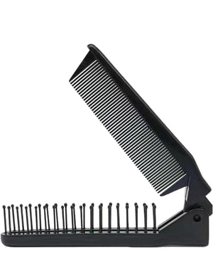 Pettine spazzola per capelli pieghevole tascabile da viaggio Art.74718