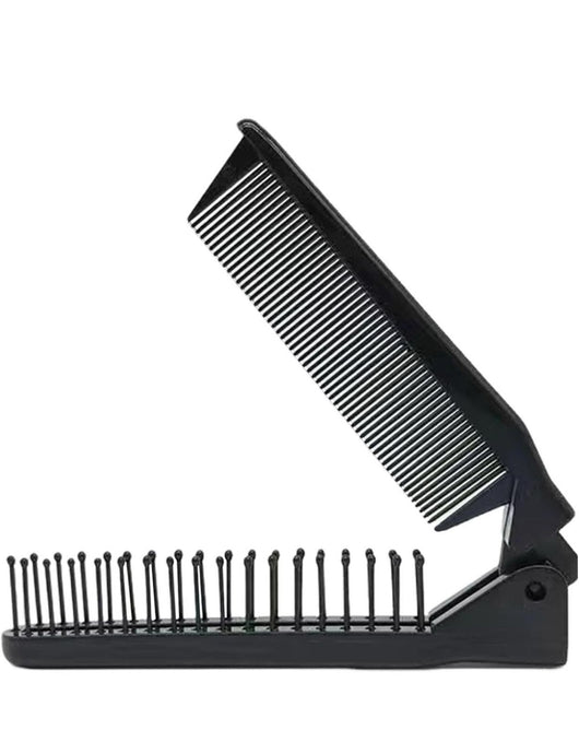 Pettine spazzola per capelli pieghevole tascabile da viaggio Art.74718