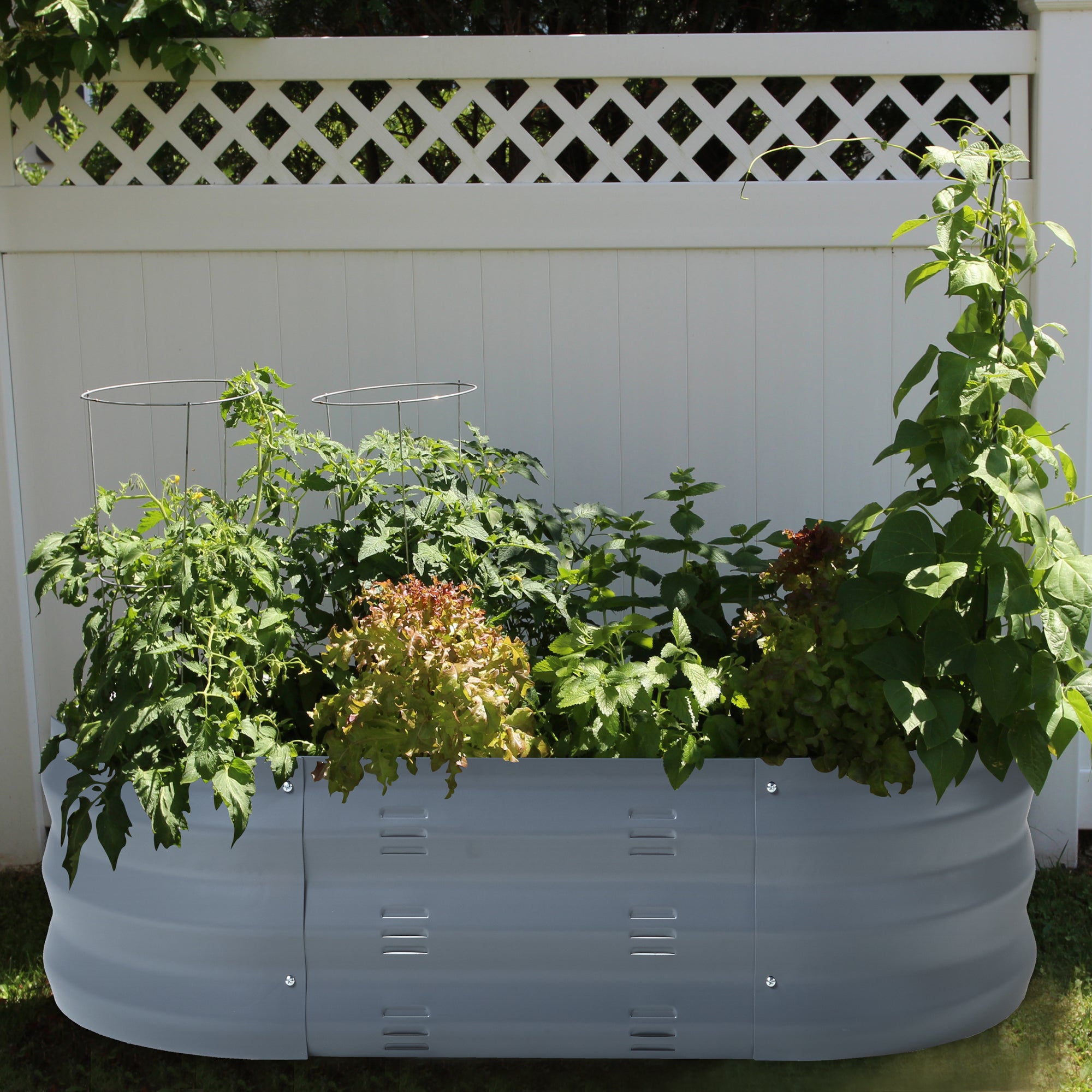 Bordatura Alfedena per Aiuola Alta 90 x 50 x 25 cm casa.pro