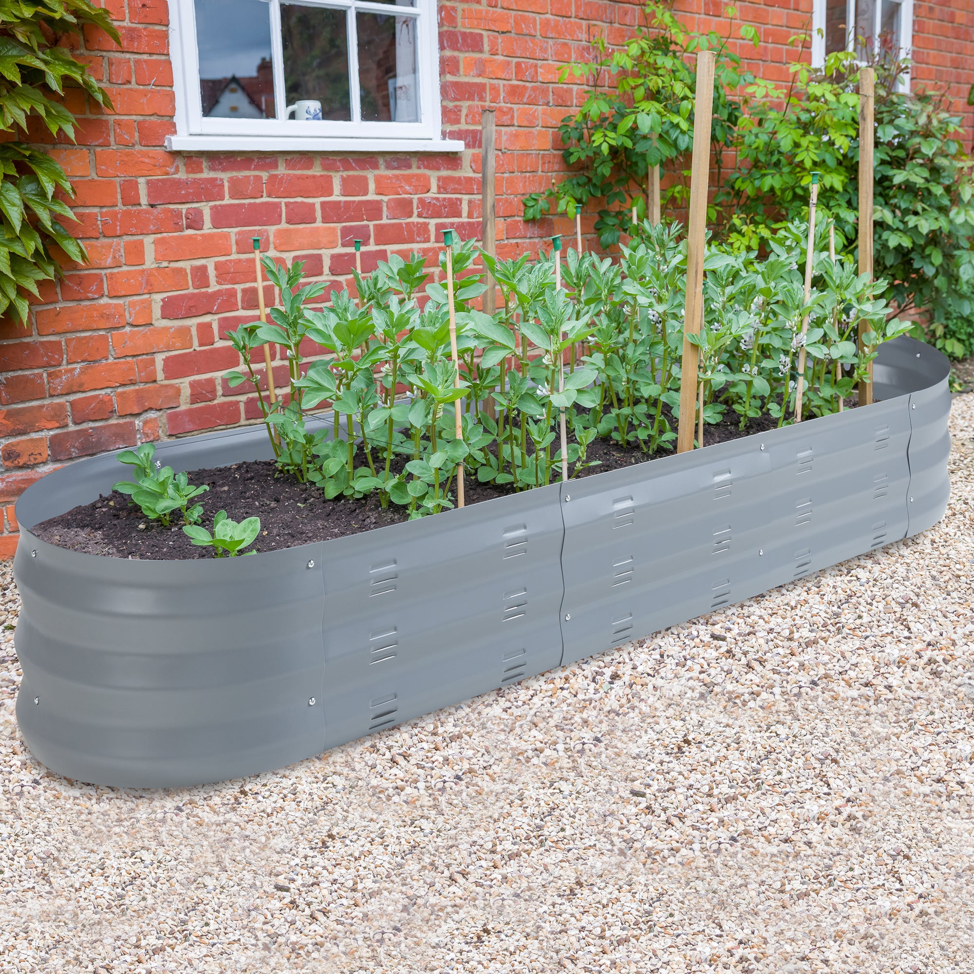 Bordatura Alfedena per Aiuola Alta 171 x 50 x 25 cm casa.pro