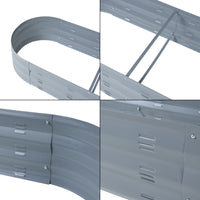 Bordatura Alfedena per Aiuola Alta 171 x 50 x 25 cm casa.pro