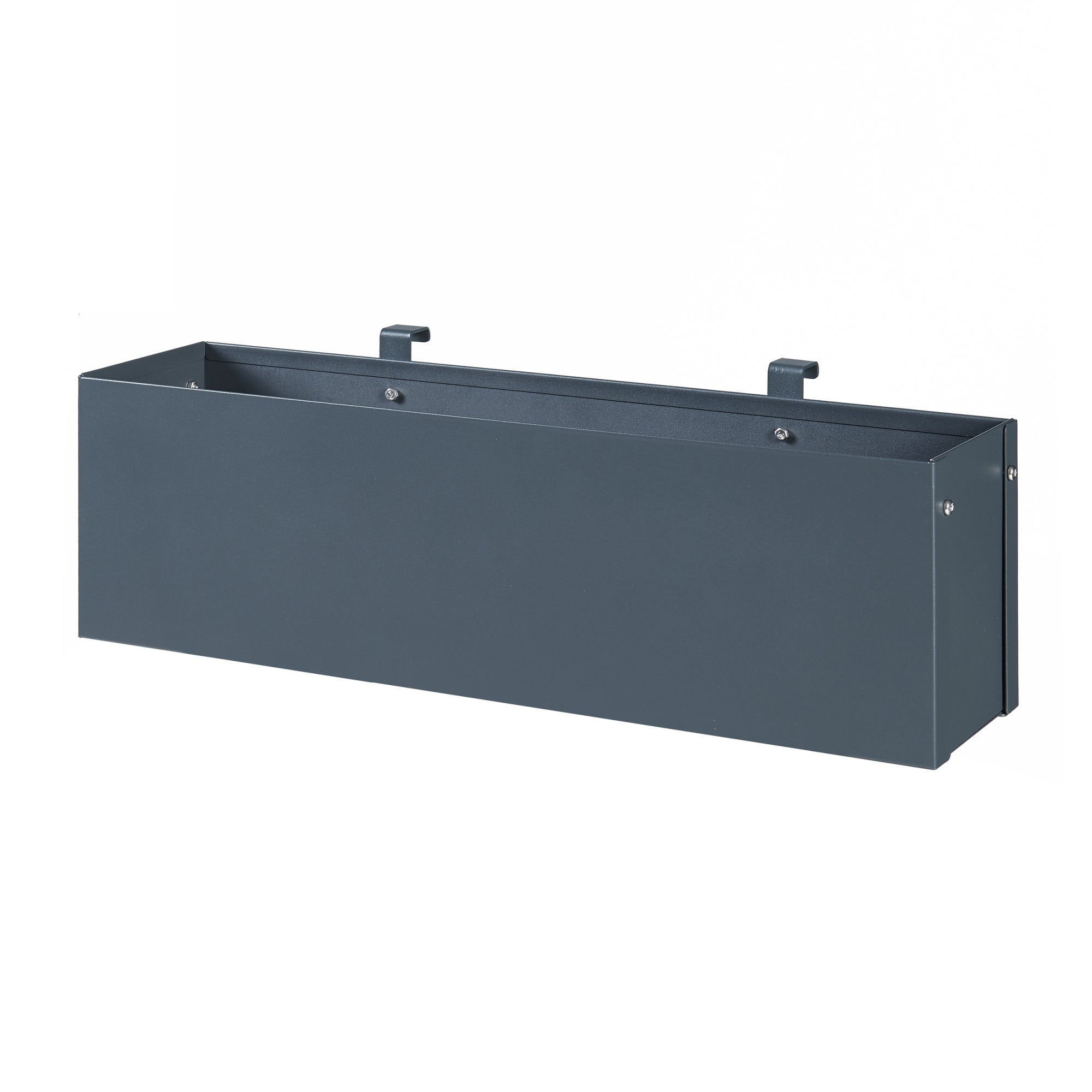 Cassetta di Fiori Achtkarspelen per Balcone 50 x 12 x 15 cm Antracite [en.casa]