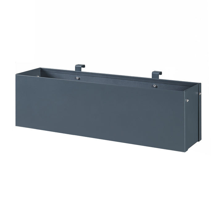 Cassetta di Fiori Achtkarspelen per Balcone 50 x 12 x 15 cm Antracite [en.casa]