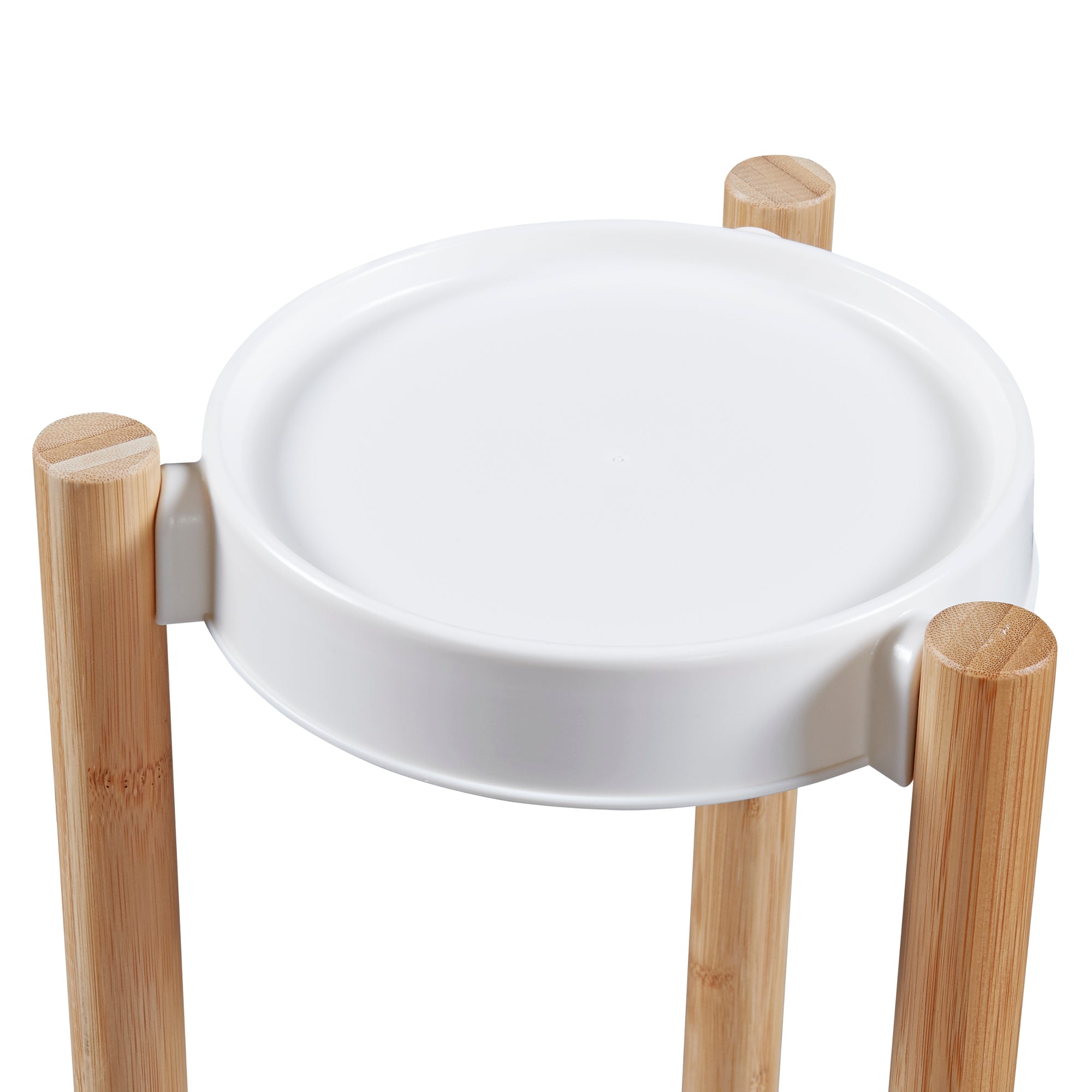 Scaletta Portafiori Sastamala a 3 Livelli Bambù 80x31x31 cm [en.casa]