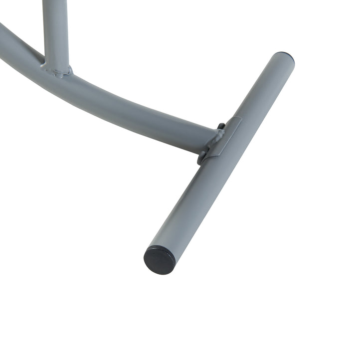 Stand Portapiante Aalten  con 2 Piani Portavasi - Grigio Scuro [en.casa]