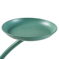 Stand Portapiante Aalten  con 2 Piani Portavasi - Verde [en.casa]