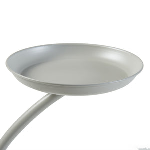 Stand Portapiante Aalten  con 2 Piani Portavasi - Grigio Chiaro [en.casa]