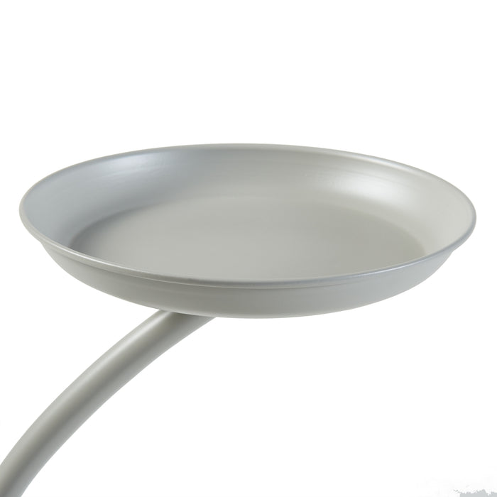 Stand Portapiante Aalten  con 2 Piani Portavasi - Grigio Chiaro [en.casa]