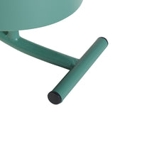 Stand Portapiante Almelo con 2 Portavasi Cilindrici - Verde [en.casa]