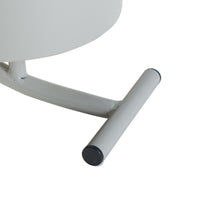 Stand Portapiante Almelo con 2 Portavasi Cilindrici - Grigio Chiaro [en.casa]