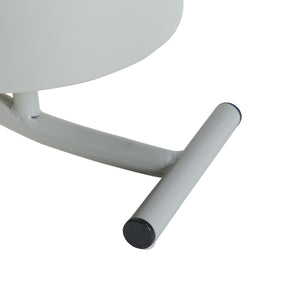 Stand Portapiante Almelo con 2 Portavasi Cilindrici - Grigio Chiaro [en.casa]