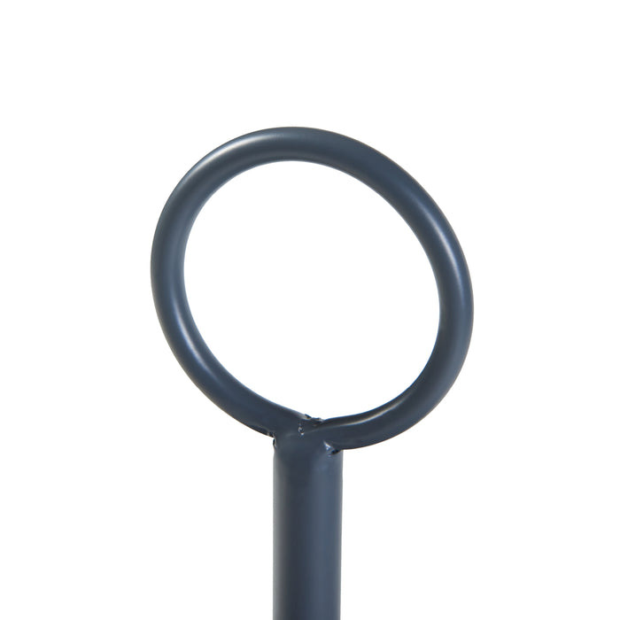 Stand Portapiante Alphen con 2 Vasi - Nero [en.casa]