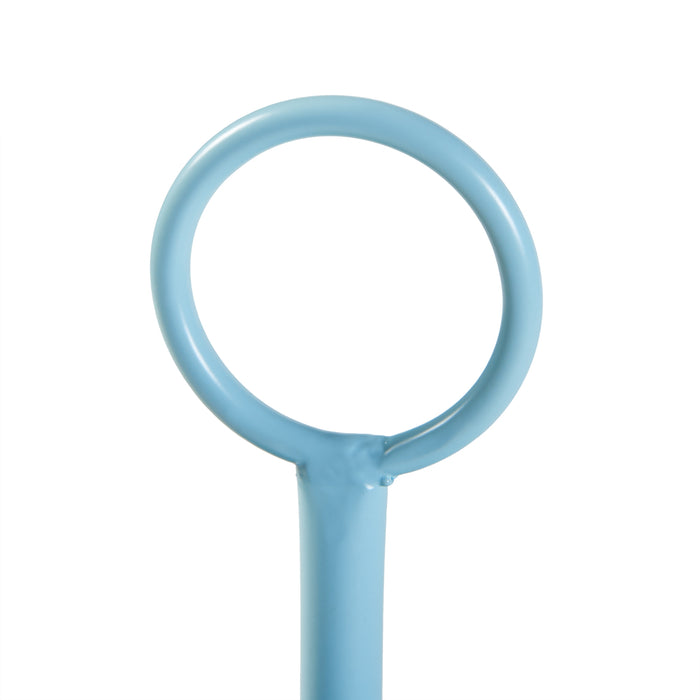 Stand Portapiante Alphen con 2 Vasi - Azzurro [en.casa]