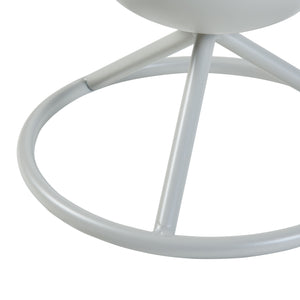 Stand Portapiante Alphen con 2 Vasi - Grigio chiaro [en.casa]