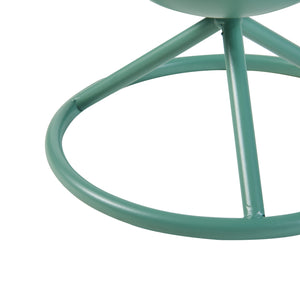 Stand Portapiante Alphen con 1 Vaso - Verde [en.casa]