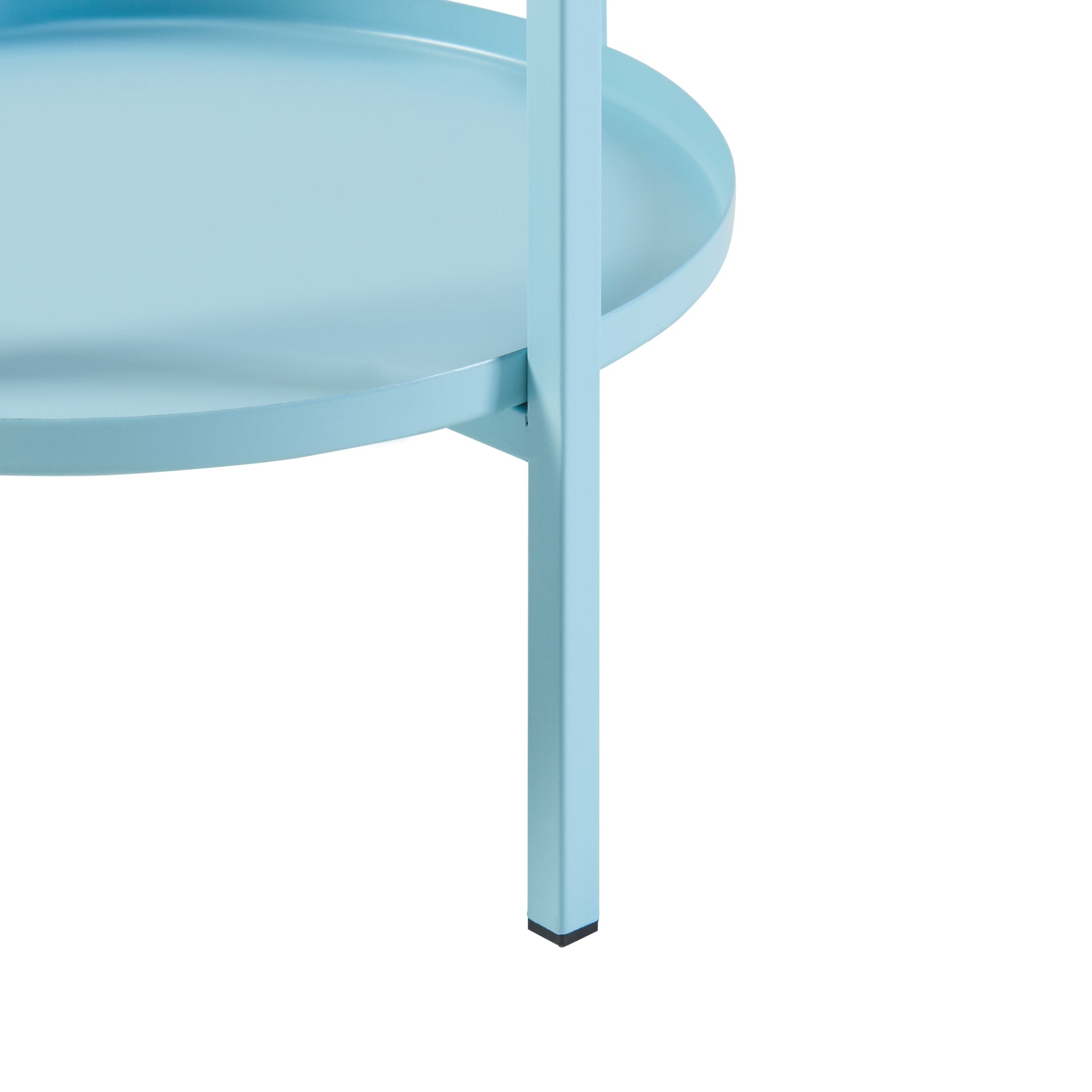 Stand Portapiante Altena 80,5 x 40 x 40 cm Metallo Azzurro [en.casa]