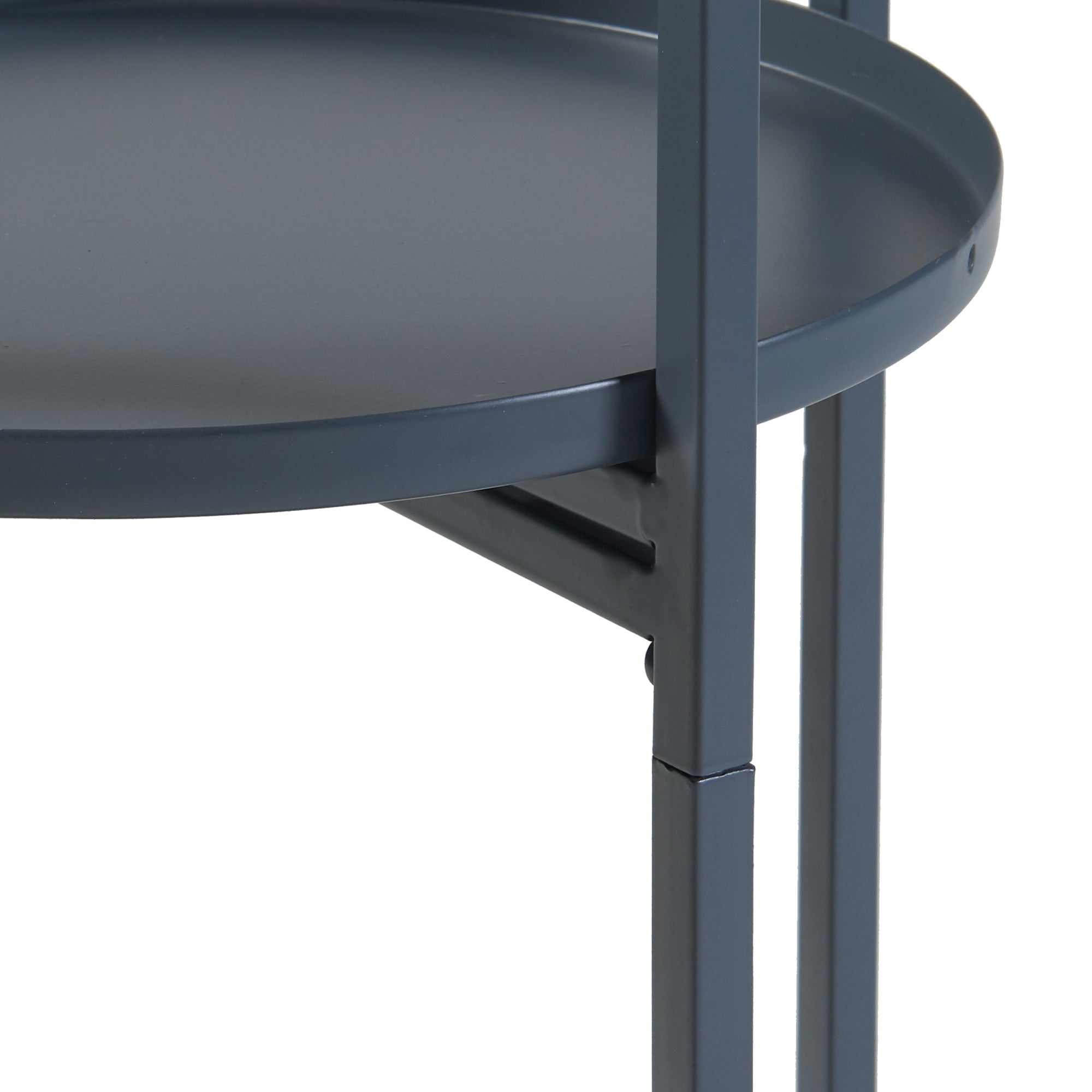 Stand Portapiante Altena 94,5 x 27 x 27 cm Metallo Nero [en.casa]