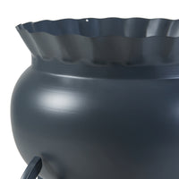 Stand Portapiante Altena 60 x 27 x 27 cm Metallo Nero [en.casa]