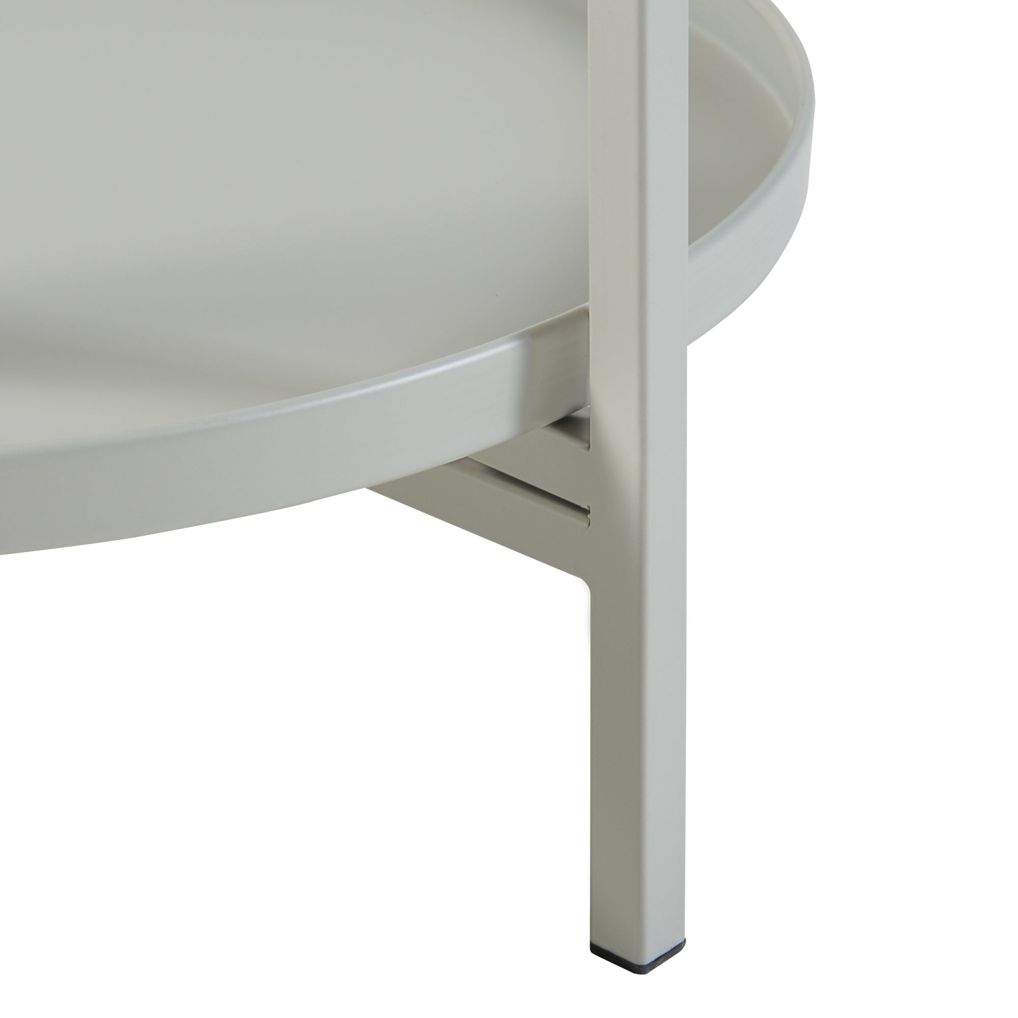 Stand Portapiante Altena 60 x 27 x 27 cm Metallo Grigio Chiaro [en.casa]