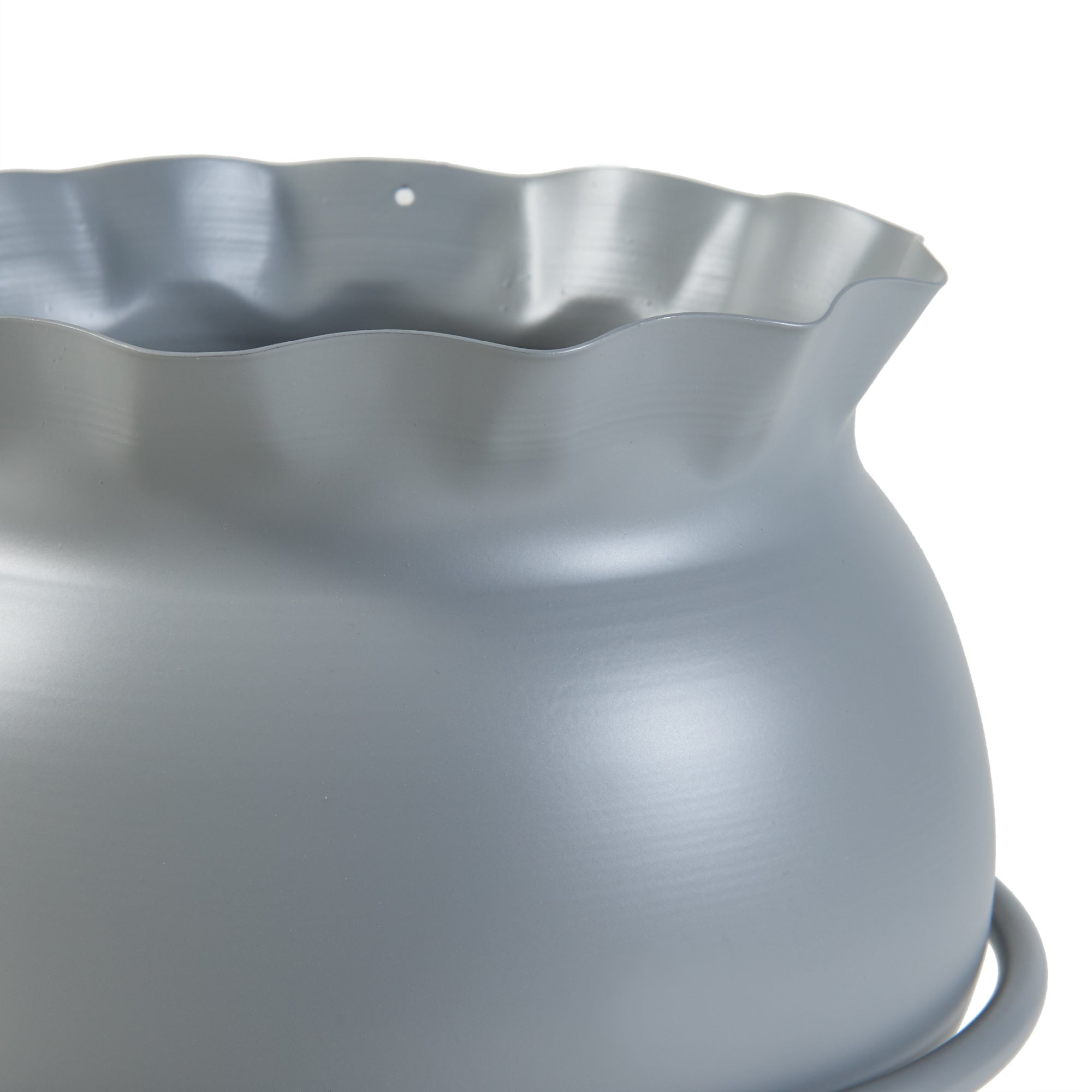 Stand Portapiante Assen 31,5 x 19,5 cm Metallo Grigio scuro [en.casa]