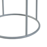 Stand Portapiante Assen 31,5 x 19,5 cm Metallo Grigio scuro [en.casa]