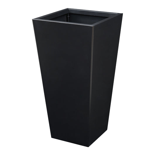 Fioriera Vaargel in Acciaio Portafiori 76x39x39 cm - Nero casa.pro