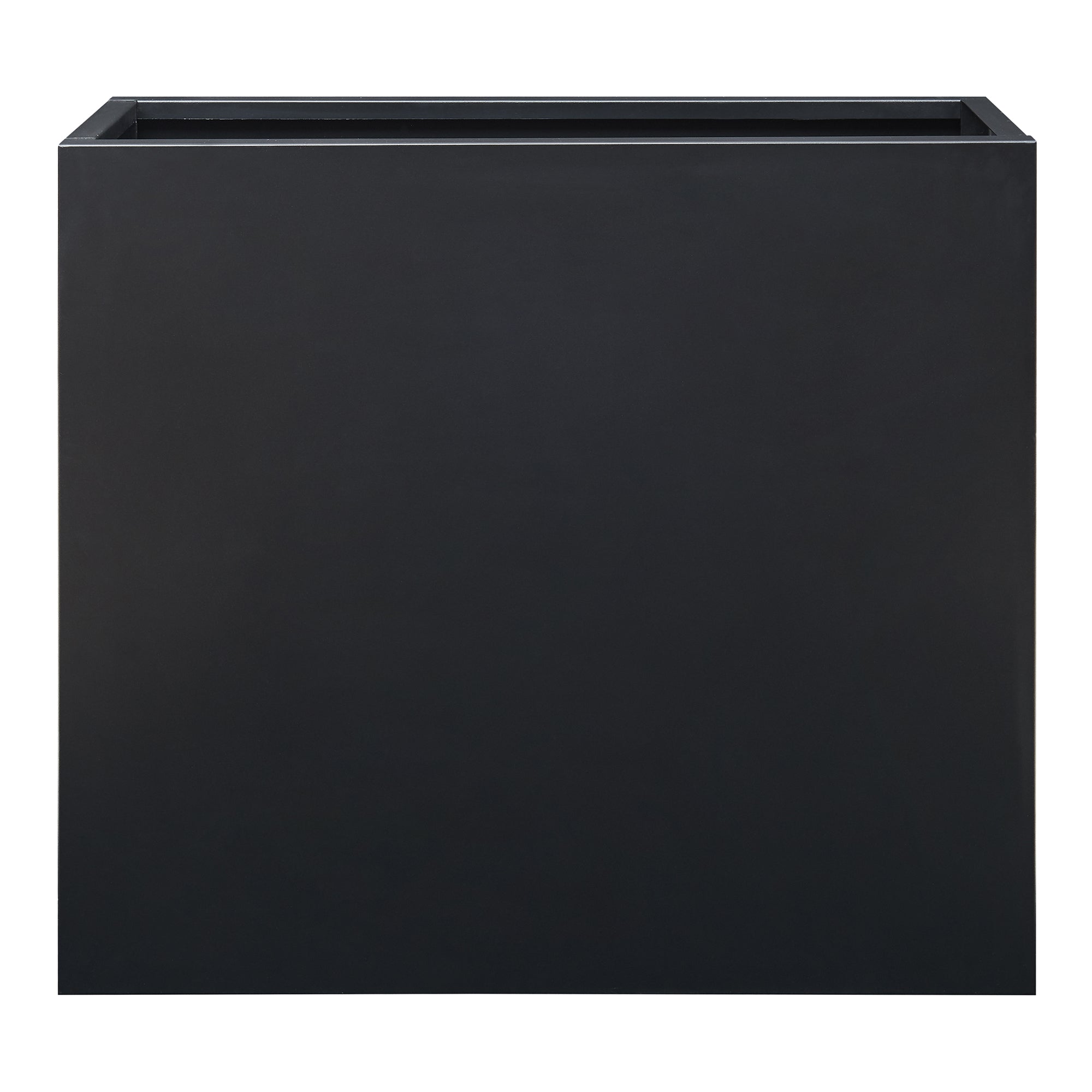 Fioriera Vaargel in Acciaio Portafiori 82x90x30 cm - Nero casa.pro