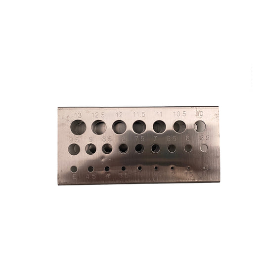 25 FORI PORTA PUNTE UTENSILI SCATOLA SUPPORTO PUNTA DA TRAPANO FRESA CONDOR