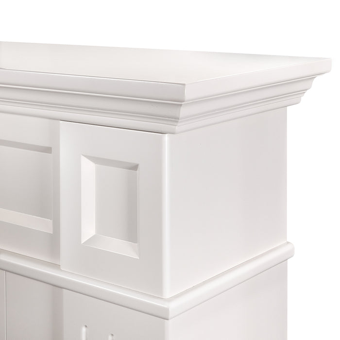 Camino Elettrico da Pavimento 100x132x30 cm Effetto Fiamma 1950W Sicilia & Mirabella