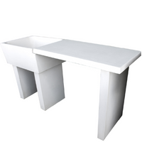 Pilozza lavabo calcestruzzo cemento serie ostuni incasso destra piano laterale *** misure 60 x 47 x h.30 cm, confezio...