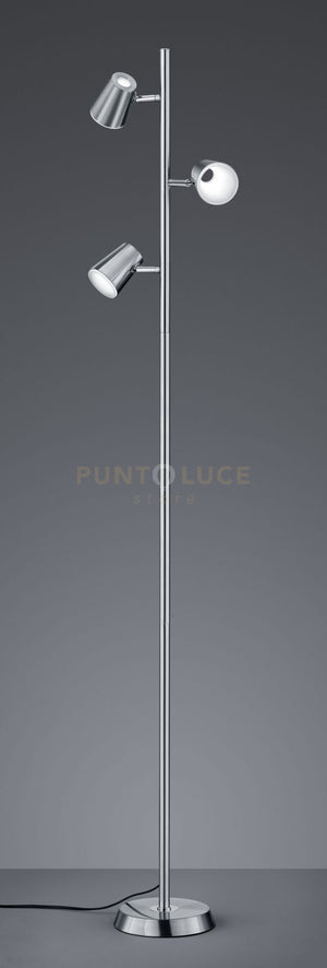 Piantana tre luci NARCOS 473190307 acciaio H.152