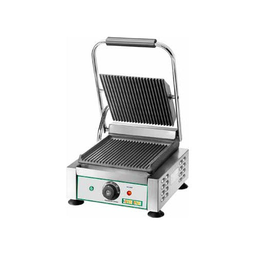 Piastra ghisa singola rigata panini toast RS3491