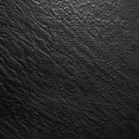 Piatto doccia ultra slim, in smc effetto pietra antracite nero h 2,6cm Sicena Plaget Antracite,70x100  cm