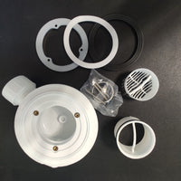 Piatto doccia ultra slim, in smc effetto pietra tortora beige h 2,6cm Sicena Plaget Tortora-Beige,80x120  cm