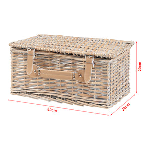 Cestino da Picnic Lumparland per 2 Persone 40 x 28 x 20 cm casa.pro