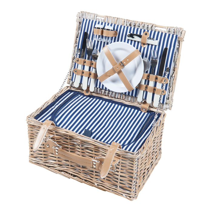 Cestino da Picnic Lumparland per 2 Persone 40 x 28 x 20 cm casa.pro