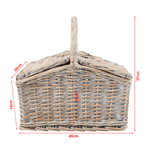 Cestino da Picnic Lumparland per 2 Persone 40 x 28 x 37 cm casa.pro