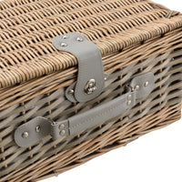 Cestino da Picnic per 4 Persone Valigia Picnic in Rami di Salice Vintage - Interno Fantasia casa.pro