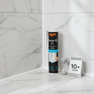 Forza 10 sil sigillante siliconico resistente alle muffe 280 ml *** colore- trasparente , confezione 1