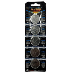 Pila Batteria A Bottone CR2450 3V Confezione Da 5 Pile