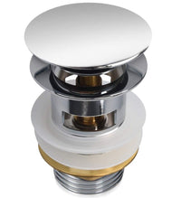 Piletta scarico click clack universale tappo lavabo lavello bidet 59605/86032