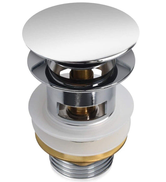 Piletta scarico click clack universale tappo lavabo lavello bidet 59605/86032