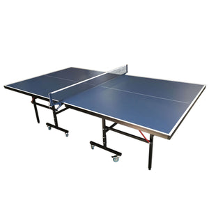 Tavolo da ping pong professionale blu pieghevole – Roby
