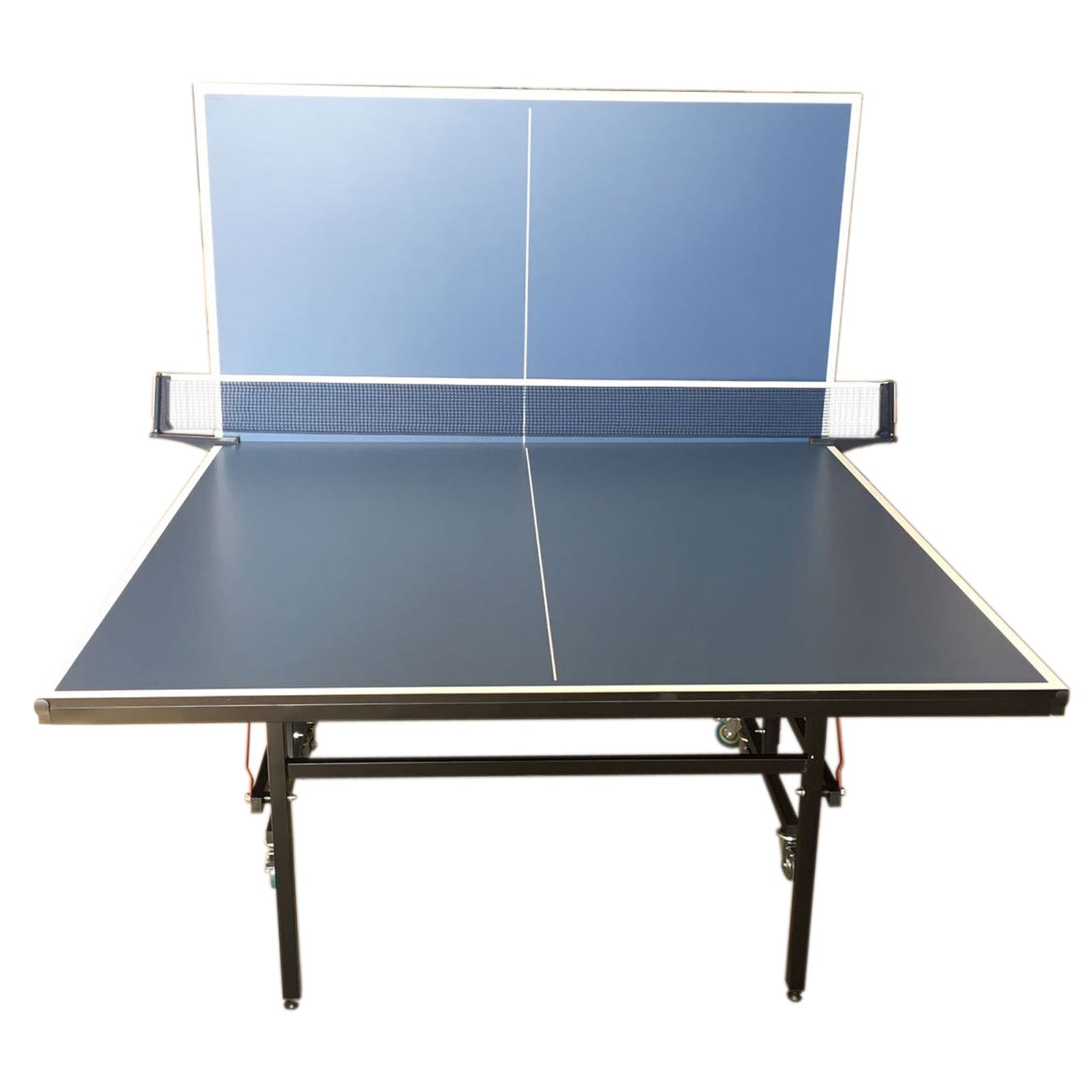 Tavolo da ping pong professionale blu pieghevole – Roby