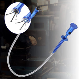 Pinza Asta raccogli tutto flessibile sonda magnetica con ad artiglio e luce 55CM