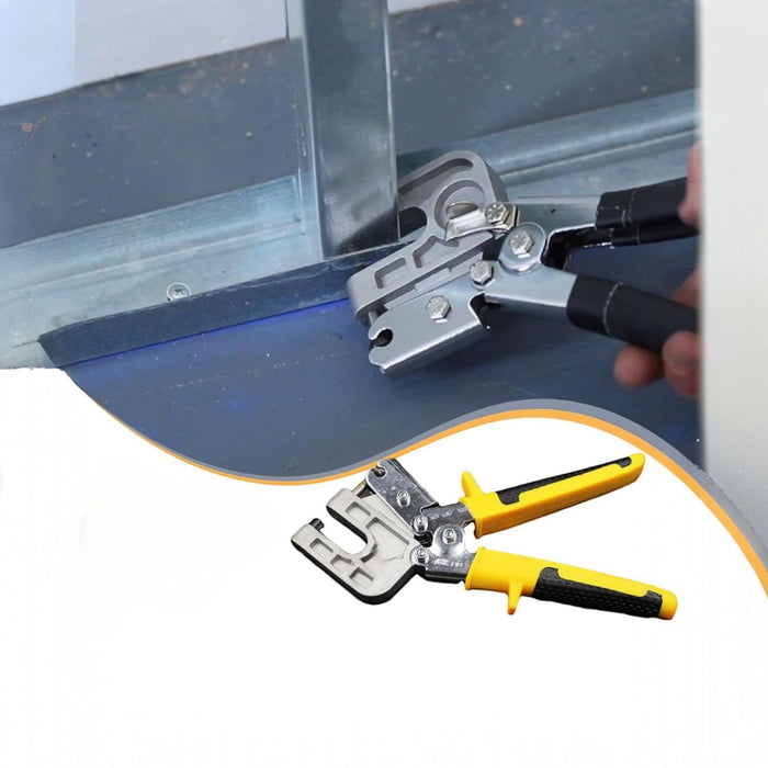 Pinza Punzonatrice Doppia Leva per Cartongesso Profili Metallo Zincati Art.82057